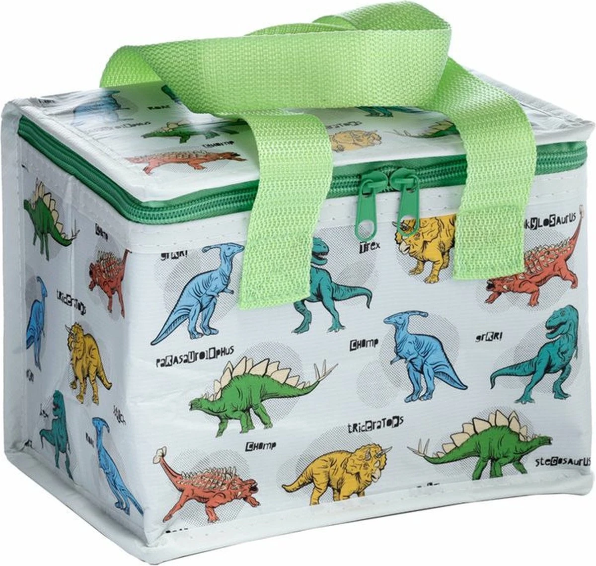 Kleine Lunch/sixpack Koeltas - Dinosaurus Print - 21 X 16 Cm - 4,7 L 8 Kleine Lunch/sixpack Koeltas - Dinosaurus Print - 21 X 16 Cm - 4,7 L - Afbeelding 6
