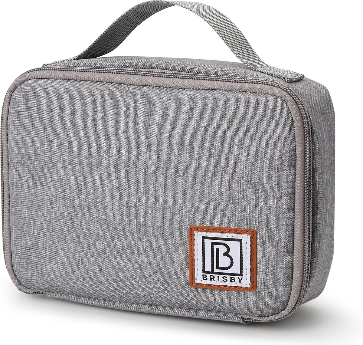 Brisby 4 Laags Geïsoleerde Koeltas - Lunchtas 1.5 Liter - Lichtgrijs 3 Brisby 4 Laags Geïsoleerde Koeltas - Lunchtas 1.5 Liter - Lichtgrijs