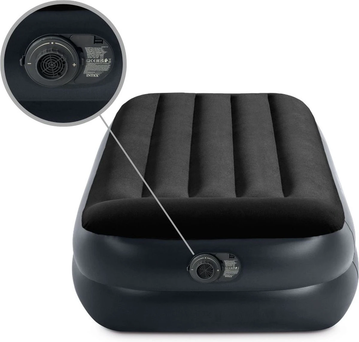 Intex Pillow Twin Luchtbed 1-persoons 99x191x42 Cm 10 Intex Pillow Twin Luchtbed 1-persoons 99x191x42 Cm - Afbeelding 8