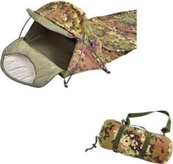 Defcon 5 Bivi Tent - Camo - 1 Persoons -Buiten Kamperen 1200x1143 1