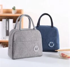 Koeltas - Lunchtas - Volwassenen En Kinderen - Compact & Handig: Zomer - Picknick -School - Lunch - Werk - Klassiek Grijs -Buiten Kamperen 1200x1145 7