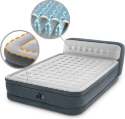 Intex 64448 - Queen Deluxe Ultra-Plush Zelfopblazend 2-persoons Luchtbed Met Hoofdboord (203x152x46cm) 26 Intex 64448 - Queen Deluxe Ultra-Plush Zelfopblazend 2-persoons Luchtbed Met Hoofdboord (203x152x46cm) -Buiten Kamperen 1200x1146 2