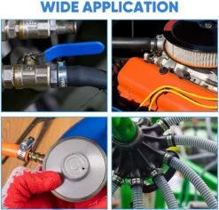 BOTC Slangklemmen Set - RVS Slangklem - Ø 8-38mm - 60 Delig 16 BOTC Slangklemmen Set - RVS Slangklem - Ø 8-38mm - 60 Delig -Buiten Kamperen 1200x1148 10