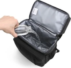 Koeltas Rugzak (28L) - Geschikt Voor 16 Blikjes - Lunchtas Voor Dames En Heren - Zwart 12 Koeltas Rugzak (28L) - Geschikt Voor 16 Blikjes - Lunchtas Voor Dames En Heren - Zwart -Buiten Kamperen 1200x1148 7