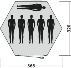 Easy Camp Tent Moonlight Joert 6-persoons -Buiten Kamperen 1200x1151