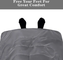 Meisterhome® Mummy Slaapzak - Kamperen - Antraciet - Ca. 220 X 75 Cm - Incl. Draagtas -Buiten Kamperen 1200x1157 1