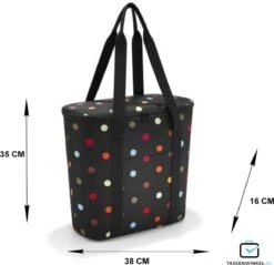 Reisenthel Thermoshopper Koeltas - 15L - Dots Zwart 19 Reisenthel Thermoshopper Koeltas - 15L - Dots Zwart -Buiten Kamperen 1200x1159 2