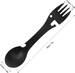 Luverno® - Spork - Incl. Bescherm Hoes - RVS - Bestek To Go - Reisbestek - Keukengadget - 5 In 1 Camping Bestek - Zwart 8 Luverno® - Spork - Incl. Bescherm Hoes - RVS - Bestek To Go - Reisbestek - Keukengadget - 5 In 1 Camping Bestek - Zwart -Buiten Kamperen 1200x1164 13