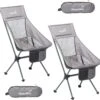 Skandika Campingstoel Compact SET – Campingstoelen – Campingstoel Tot 150 Kg Belastbaar - Kampeerstoel, Visstoel, Kleine Pakmaat, Opvouwbaar, Stabiel, Licht, Comfortabel Gepolsterd – Draagtas Meegeleverd – Vouwstoel – Kampeermeubelen – Grijs -Buiten Kamperen 1200x1165 2