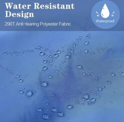 HikeMeister ® Mummy Slaapzak Kamperen Blauw Ca. 220 X 75 Cm Met Draagtas -Buiten Kamperen 1200x1180 1