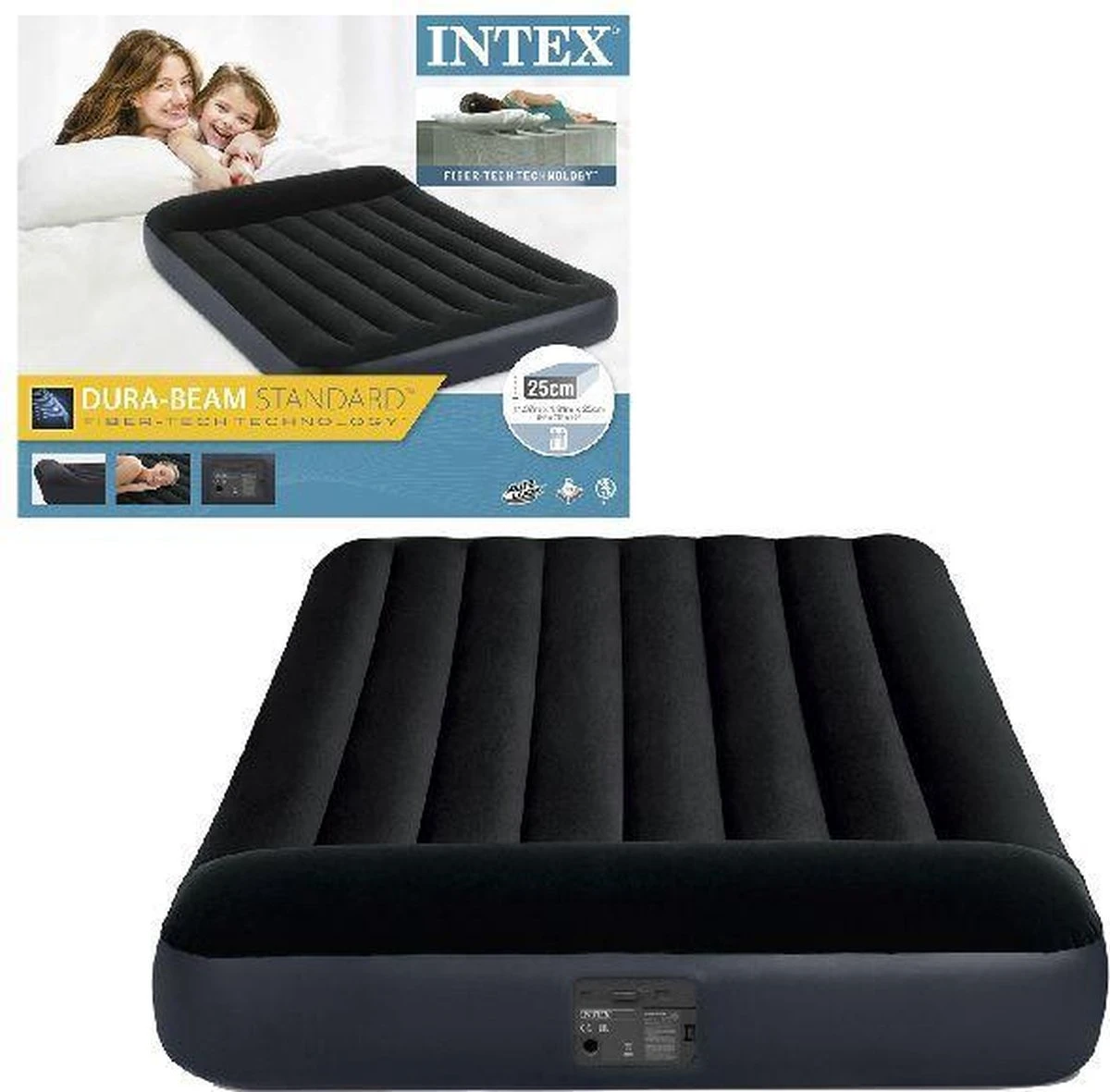 Intex Pillow Rest Classic Full Luchtbed - 2-persoons - 191x137x23 Cm 22 Intex Pillow Rest Classic Full Luchtbed - 2-persoons - 191x137x23 Cm - Afbeelding 20
