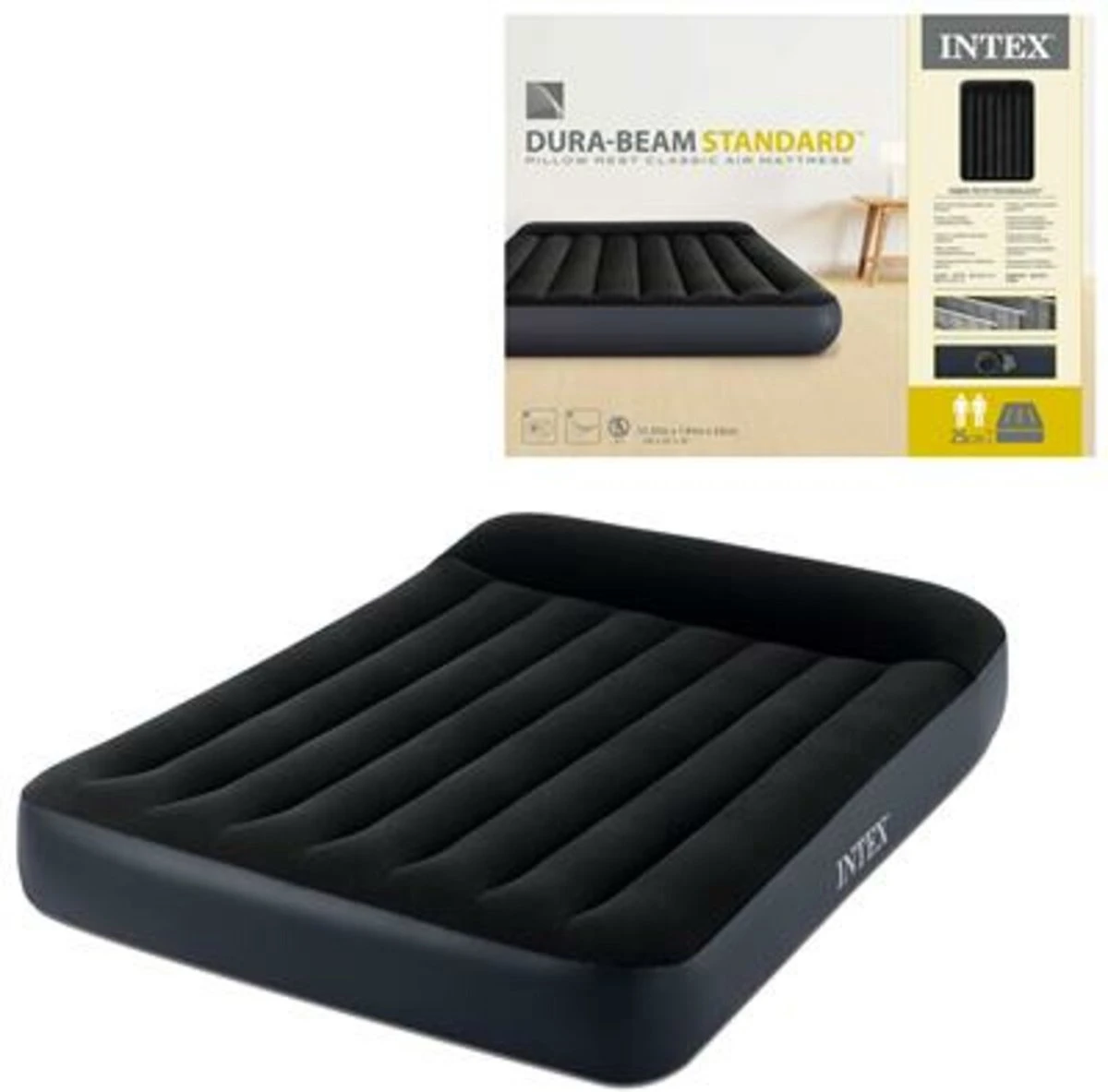 Intex Pillow Rest Classic Full Luchtbed - 2-persoons - 191x137x23 Cm 21 Intex Pillow Rest Classic Full Luchtbed - 2-persoons - 191x137x23 Cm - Afbeelding 19