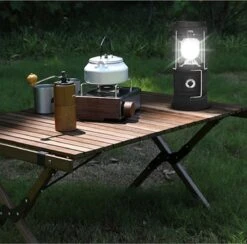 Merkloos Xtraworks - Multifunctionele Solar LED Campinglamp Met Handvatten - IPX 45 Waarde, USB-lader En Powerbank - Mat Zwart -Buiten Kamperen 1200x1183 8