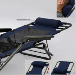 Ligstoel 155x60cm - Opvouwbaar Campingstoel Ligbed Strandstoel Tuinstoel Vouwligstoel Blauw 32 Ligstoel 155x60cm - Opvouwbaar Campingstoel Ligbed Strandstoel Tuinstoel Vouwligstoel Blauw -Buiten Kamperen 1200x1184 8