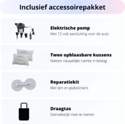 Opblaasbaar Auto Matras - Auto Luchtbed Grijs - Achterbank En Achterbak - Tweepersoons 3-in-1 Universeel Automatras - Inclusief Elektrische Pomp En Accessoires - Kampeer Luchtbed Voor Reizen 11 Opblaasbaar Auto Matras - Auto Luchtbed Grijs - Achterbank En Achterbak - Tweepersoons 3-in-1 Universeel Automatras - Inclusief Elektrische Pomp En Accessoires - Kampeer Luchtbed Voor Reizen -Buiten Kamperen 1200x1189 2