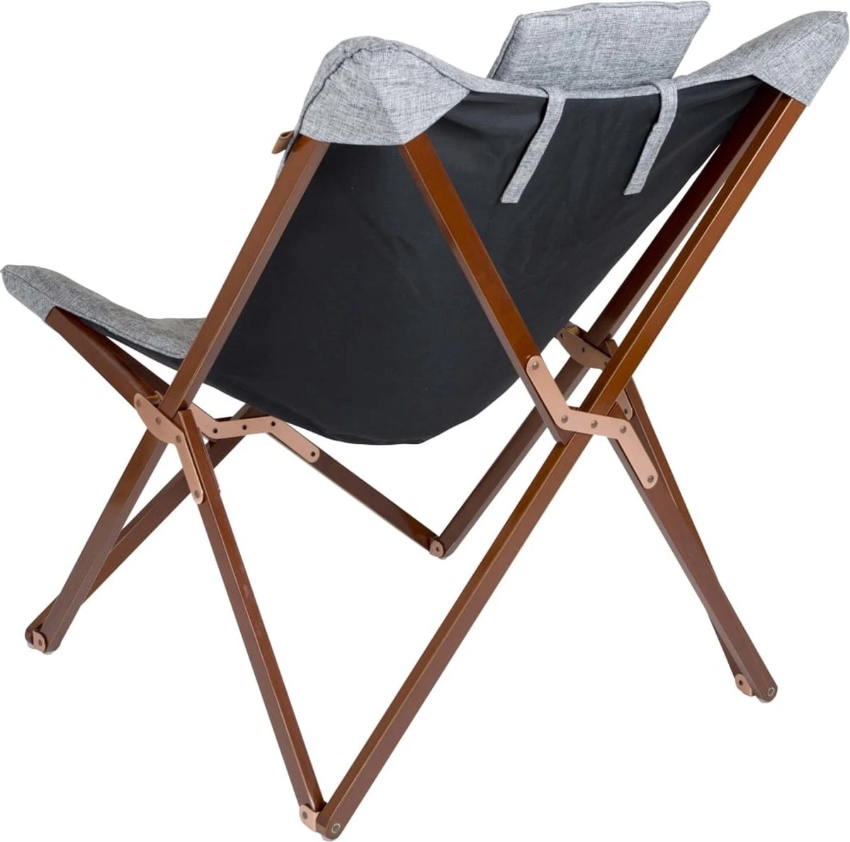 Bo-Camp - Urban Outdoor - Relaxstoel - Bloomsbury - L - Oxford Polyester - Grijs 18 Bo-Camp - Urban Outdoor - Relaxstoel - Bloomsbury - L - Oxford Polyester - Grijs - Afbeelding 16