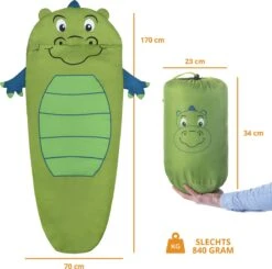 Dutch Mountains Kinderslaapzak Nijlpaard - 170 X 70cm Polyester - Zacht Lichtgewicht – Opberghoes 12 Dutch Mountains Kinderslaapzak Nijlpaard - 170 X 70cm Polyester - Zacht Lichtgewicht – Opberghoes -Buiten Kamperen 1200x1190 4