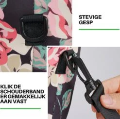 Brisby 4 Laags Geïsoleerde Koeltas - Boodschappentas 21 Liter - Bloemetjes -Buiten Kamperen 1200x1191 12