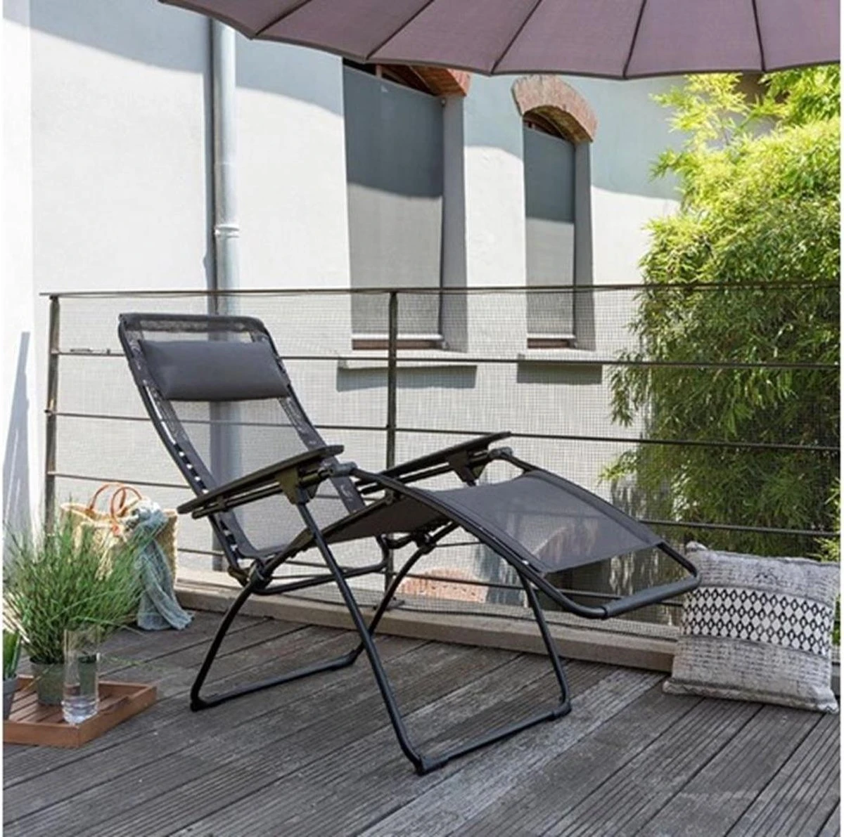 Lafuma RSXA Clip - Relaxstoel - Verstelbaar - Inklapbaar - Zero Gravity - Moss 6 Lafuma RSXA Clip - Relaxstoel - Verstelbaar - Inklapbaar - Zero Gravity - Moss - Afbeelding 4