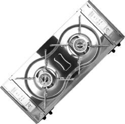 SMH LINE® Dubbele Camping Kooktoestel - 2 Pits - 2x 2500W - Incl. 8x Gasflessen -Buiten Kamperen 1200x1193 10
