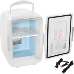 Mobiele Mini Koelkast - Frigobox 220/12 Volt AC/DC Auto/Caravan/Camping - Minibar - Mini Koelkast 4 Liter -Buiten Kamperen 1200x1193 3