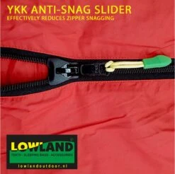 LOWLAND OUTDOOR® Donzen Slaapzak - Companion Economy - 210x80 Cm - Rood 18 LOWLAND OUTDOOR® Donzen Slaapzak - Companion Economy - 210x80 Cm - Rood -Buiten Kamperen 1200x1196 3