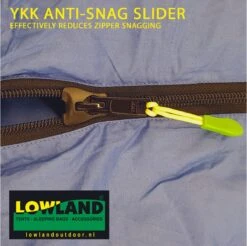 LOWLAND OUTDOOR® Donzen Slaapzak - CC 1 - 200 X 80 Cm - 1725 Gr - 0°C - Katoen 19 LOWLAND OUTDOOR® Donzen Slaapzak - CC 1 - 200 X 80 Cm - 1725 Gr - 0°C - Katoen -Buiten Kamperen 1200x1196 6