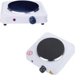 Benson Kookplaat - Enkel - Wit - 1000W -Buiten Kamperen 1200x1197 21