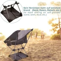 Smartpeas Camping Stoel Van Stevig 600D Polyester En Aluminium - Lichtgewicht En Opvouwbaar - Camping Gadget Inclusief Zijzakken +Plus: Strandmat & Draagtas -Buiten Kamperen 1200x1198 12