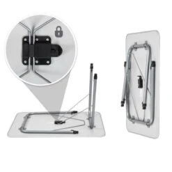 TecTake - Campingtafel - Inklapbaar, Afmetingen 80 X 60 X 68 Cm - 402173 8 TecTake - Campingtafel - Inklapbaar, Afmetingen 80 X 60 X 68 Cm - 402173 -Buiten Kamperen 1200x1200 1021