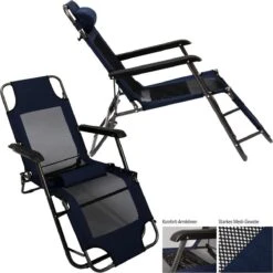 Ligstoel 155x60cm - Opvouwbaar Campingstoel Ligbed Strandstoel Tuinstoel Vouwligstoel Blauw 35 Ligstoel 155x60cm - Opvouwbaar Campingstoel Ligbed Strandstoel Tuinstoel Vouwligstoel Blauw -Buiten Kamperen 1200x1200 1093