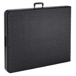 Casaria Tuintafel Opvouwbaar – Met Draaggreep 180x75 Cm – Zwart -Buiten Kamperen 1200x1200 1214