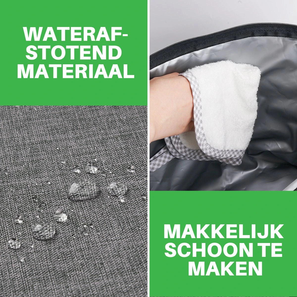 Brisby 4 Laags Geïsoleerde Koeltas - Boodschappentas 21 Liter - Grijs 9 Brisby 4 Laags Geïsoleerde Koeltas - Boodschappentas 21 Liter - Grijs - Afbeelding 7