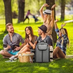 Kono Koeltas - Koelrugzak - Picknick - Picknicktas Met Flessenhouder - Koelrugtas Met Picknickkleed - Grijs (E6915 GY) 16 Kono Koeltas - Koelrugzak - Picknick - Picknicktas Met Flessenhouder - Koelrugtas Met Picknickkleed - Grijs (E6915 GY) -Buiten Kamperen 1200x1200 1272