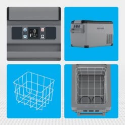 Auronic Elektrische Koelbox - 30.4L - Compressor - 12V En 240V - Grijs -Buiten Kamperen 1200x1200 1277