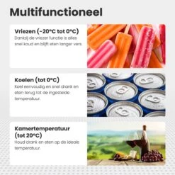 Auronic Elektrische Koelbox - 30.4L - Compressor - 12V En 240V - Grijs -Buiten Kamperen 1200x1200 1282