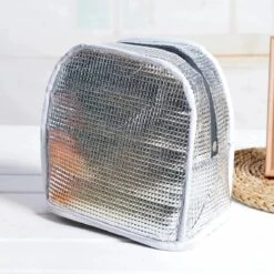 Lunch Bag - Zwart/Wit | Koeltas | Polyester / Nylon | 23x15x20 Cm | Fashion Favorite -Buiten Kamperen 1200x1200 1329