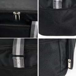 IBright Koeltas Opvouwbaar 15 Liter - 4 Laags Geïsoleerde Lunchtas - Waterdicht - Zwart -Buiten Kamperen 1200x1200 1332