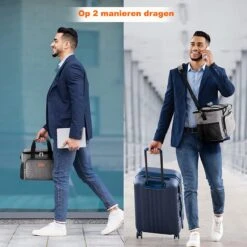 Lunchtas - Koeltas Voor Dames En Heren - Cool Bag - 4 Laags Geïsoleerde Koeltas - Kleine Cooler - Lunch Box - Lunchtas 15 Liter -Buiten Kamperen 1200x1200 1413