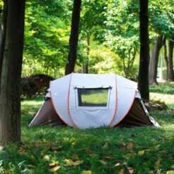 Fly Lab Luxe Pop Up Tent - Kampeer Tent - Grijs/Oranje - 4 Persoons 18 Fly Lab Luxe Pop Up Tent - Kampeer Tent - Grijs/Oranje - 4 Persoons -Buiten Kamperen 1200x1200 143