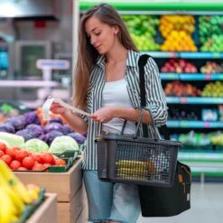 Brisby 4 Laags Geïsoleerde Koeltas - Boodschappentas 21 Liter - Zwart -Buiten Kamperen 1200x1200 1437