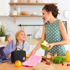 Brisby 4 Laags Geïsoleerde Koeltas - Lunchtas 1.5 Liter - Zwart -Buiten Kamperen 1200x1200 1505