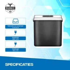 Koelbox Met ECO Modus Voor Auto & Camping Warm En Koud 32L - Frigobox Elektrisch 32 Liter Met 12v 230 Volt - Verkoelt En Verwamt - MiniBar - Mini Koelkast -Buiten Kamperen 1200x1200 1520