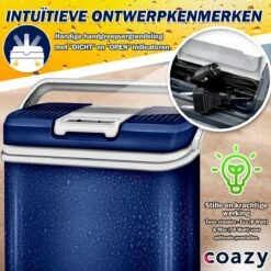 Coazy Koelbox 24L Elektrisch 12v 230 Volt - Met ECO Modus Voor Auto & Camping - Elektrische Frigobox Klein - Verkoelt En Verwarmt - Eco Modus - MiniBar - Electrische Mini Koelkast 10 Coazy Koelbox 24L Elektrisch 12v 230 Volt - Met ECO Modus Voor Auto & Camping - Elektrische Frigobox Klein - Verkoelt En Verwarmt - Eco Modus - MiniBar - Electrische Mini Koelkast -Buiten Kamperen 1200x1200 1566