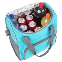 Basis Sterke Koeltas Set - 25 + 10 Liter - Lunchtas - Geïsoleerde Koeltassen - Picknicktas - Coolerbag - Blauw -Buiten Kamperen 1200x1200 1644