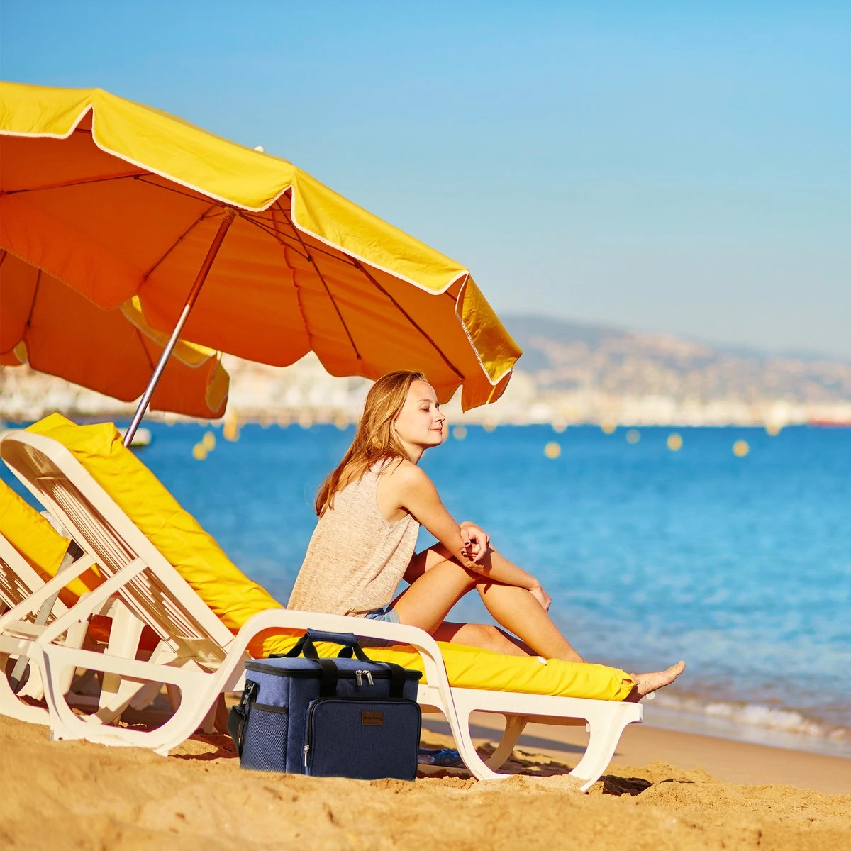 Packaway 4 Laags Geïsoleerde Koeltas - Lunchtas 15 Liter - Blauw 7 Packaway 4 Laags Geïsoleerde Koeltas - Lunchtas 15 Liter - Blauw - Afbeelding 5