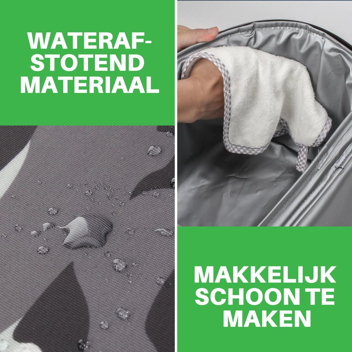 Packaway 4 Laags Geïsoleerde Koeltas - Lunchtas 15 Liter - Camouflage Grijs 9 Packaway 4 Laags Geïsoleerde Koeltas - Lunchtas 15 Liter - Camouflage Grijs - Afbeelding 7