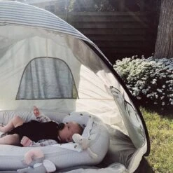 Deryan Luxe Pop Up Strandtent - Anti-UV 50+ - Cream -Buiten Kamperen 1200x1200 173