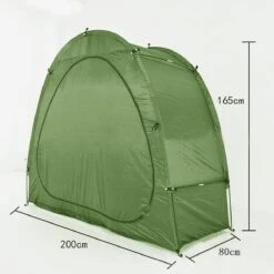 Merkloos Fietstent,Beschermhoes Fietsenschuur, Tent Voor Camping In De Open Lucht-groen 200*80*165CM -Buiten Kamperen 1200x1200 18