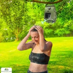Needventure Solar Douche - Camping Douchezak - Buiten Douche - Tuindouche - Inclusief Thermometer - Waterzak Met Douchekop - 20L - Groen 13 Needventure Solar Douche - Camping Douchezak - Buiten Douche - Tuindouche - Inclusief Thermometer - Waterzak Met Douchekop - 20L - Groen -Buiten Kamperen 1200x1200 1951